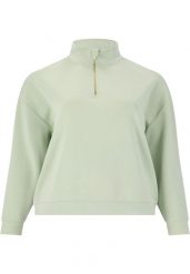 Damska bluza rozpinana z zamkiem 1/4 Q Sportswear Kelleyen. Zielone bluzy damskie ENDURANCE Q, l, bez wzorów, z materiału, bez kaptura. Za 297.50 zł.