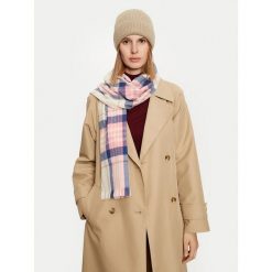 Zestaw szalik i czapka Pieces. Brązowe czapki damskie Pieces, bez wzorów. Za 129.99 zł.