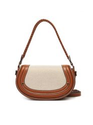 Aldo Torebka Kimya 13989687 Brązowy. Brązowe torebki klasyczne damskie ALDO, ze skóry, bez dodatków. Za 149.99 zł.