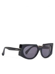 Max Mara Okulary przeciwsłoneczne MM0123 01A Czarny. Czarne okulary przeciwsłoneczne damskie Max Mara. Za 679.99 zł.