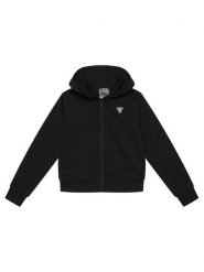 Guess Bluza J6GQ07 KF712 Czarny Relaxed Fit. Czarne bluzy dziewczęce Guess, z aplikacjami, z syntetyku, bez ramiączek, bez kaptura. Za 324.99 zł.