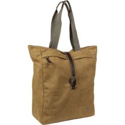 Torba Rowerowa Canvas Shopper 20 Litrów 42 X 34 X 14 Cm. Brązowe shopper bag GREENLANDS, bez wzorów, bez dodatków. Za 249.49 zł.