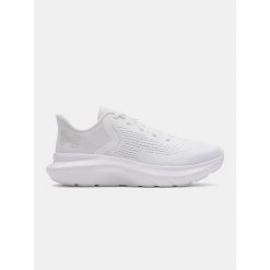 Buty do biegania damskie Under Armour Charged Rogue 5. Białe obuwie sportowe damskie Under Armour, bez zapięcia, do biegania. Za 209.99 zł.