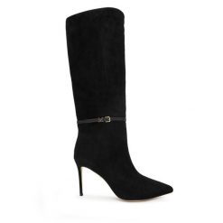 Kozaki Marciano Guess. Czarne kozaki damskie Marciano Guess, bez obcasa, na szpilce, bez zapięcia. Za 2,259.00 zł.