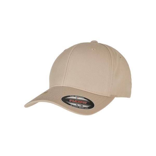 Czapka Urban Classics Flexfit Recycled Polyester. Brązowe czapki z daszkiem damskie FLEXFIT, bez wzorów, z elastanu. Za 84.65 zł.