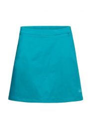 Jack Wolfskin Szorty "Hilltop Trail Skort W" w kolorze turkusowym rozmiar: 42. Niebieskie spodenki sportowe damskie Jack Wolfskin, bez wzorów, z materiału, outdoorowe. Za 140.20 zł.