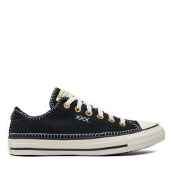 Trampki Converse. Czarne trampki damskie Converse, bez wzorów, bez zapięcia. Za 219.99 zł.
