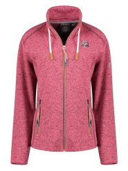 Geographical Norway Kurtka polarowa "Tarentella" w kolorze różowym rozmiar: L. Różowe kurtki damskie Geographical Norway, l, bez wzorów, z polaru, bez kaptura. Za 117.17 zł.