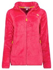 Geographical Norway Kurtka polarowa "Upalood" w kolorze różowym rozmiar: XL. Różowe kurtki damskie Geographical Norway, xl, bez wzorów, z polaru, bez kaptura. Za 87.40 zł.