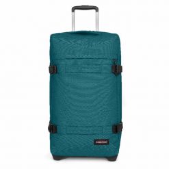 Torba na kółkach Eastpak Transit'R L. Niebieskie torby podróżne Eastpak, bez wzorów. Za 851.00 zł.
