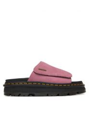 Dr. Martens Klapki Zebzag DM42409650 Różowy. Czerwone klapki damskie Dr Martens, bez wzorów, bez obcasa, bez zapięcia. Za 679.99 zł.
