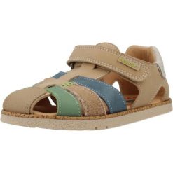 Sandały PABLOSKY 074434P Brązowy. Brązowe sandały damskie Pablosky, bez wzorów, ze skóry, bez obcasa, bez zapięcia. Za 271.99 zł.