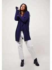 AUTHENTIC CASHMERE Kaszmirowy kardigan "Chésery" w kolorze fioletowym rozmiar: S. Różowe kardigany damskie AUTHENTIC CASHMERE, s, bez wzorów, z kaszmiru. Za 478.99 zł.