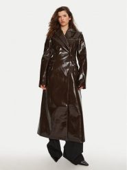 Herskind Płaszcz wełniany Ultra 5379149 Brązowy Regular Fit. Brązowe płaszcze damskie Herskind, na zimę, bez wzorów, z syntetyku, bez kaptura. Za 5,079.00 zł.