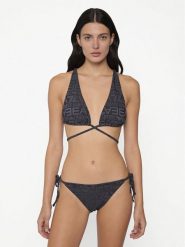 EA7 Emporio Armani Bikini 7W001067 AF20662 F8222 Szary ciemny. Szare bikini EA7 Emporio Armani, bez wzorów, z syntetyku. Za 429.99 zł.