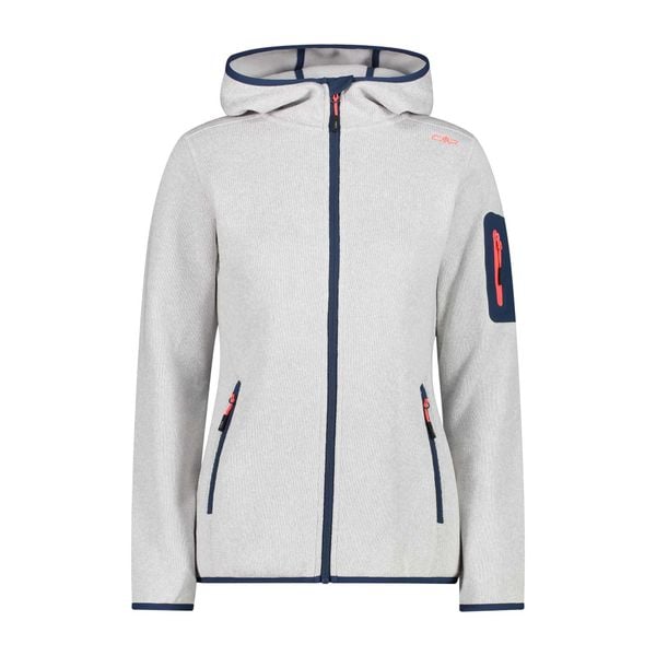 Bluza damska turystyczna CMP 3H19826. Białe bluzy damskie CMP, na zimę, l, bez wzorów, z materiału, z kapturem. Za 274.00 zł.