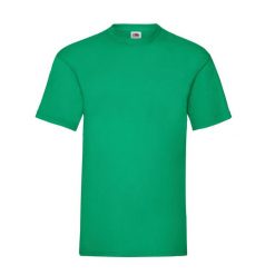 Koszulka Unisex Dla Dorosłych Valueweight. Zielone bluzki damskie Fruit of the Loom, xl, bez wzorów, sportowe, bez kołnierzyka, bez ramiączek. Za 43.99 zł.