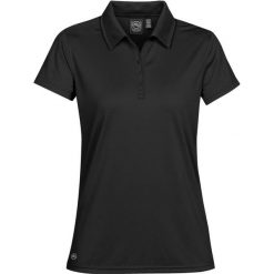Damska Eclipse H2XDry Pique Polo. Czarne koszulki sportowe damskie STORMTECH, m, bez wzorów, bez ramiączek. Za 89.99 zł.