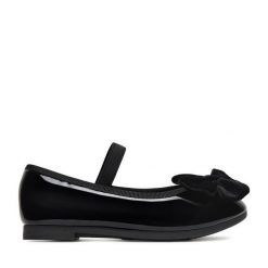 Baleriny DeeZee. Czarne baleriny dziewczęce DeeZee, bez wzorów, bez obcasa, bez zapięcia. Za 59.99 zł.