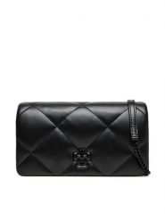 Tory Burch Torebka Kira Diamond 170622 Czarny. Czarne torebki wieczorowe damskie Tory Burch, bez wzorów, ze skóry, bez dodatków. Za 2,109.00 zł.