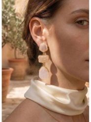 Atelier MIU Pozłacane kolczyki rozmiar: onesize. Różowe kolczyki damskie atelier MIU, pozłacane. Za 34.99 zł.