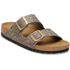 Klapki Birkenstock Arizona Syntetyczne Damskie. Żółte klapki damskie Birkenstock, bez wzorów, z materiału, bez obcasa, bez zapięcia. Za 498.65 zł.