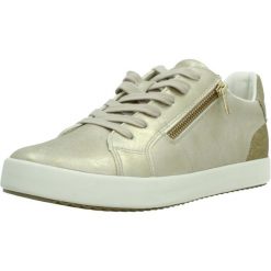 Buty GEOX D BLOMIEE Złoty. Żółte obuwie trekkingowe damskie Geox, z syntetyku, bez zapięcia. Za 283.99 zł.