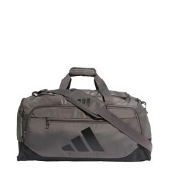 TORBA TRAINING DEFENDER DUFFLE MEDIUM. Czarne torby sportowe Adidas, bez wzorów, z materiału. Za 179.00 zł.