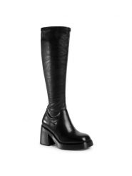 Vagabond Shoemakers Kozaki Brooke 5044-002-20 Czarny. Czarne kozaki damskie Vagabond Shoemakers, ze skóry, bez obcasa, na słupku, bez zapięcia. Za 869.99 zł.