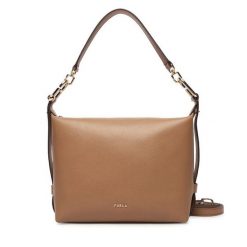 Torebka Furla. Brązowe torebki klasyczne damskie Furla, bez dodatków. Za 1,199.00 zł.