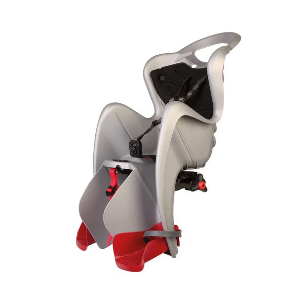 Fotelik rowerowy dziecięcy Bellelli Mr Fox clamp mocowany na bagażnik. Szare foteliki rowerowe Bellelli. Za 239.00 zł.