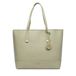 Torebka Nine West. Zielone shopper bag Nine West, bez wzorów, bez dodatków. Za 299.99 zł.