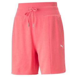 Szorty Sportowe Damskie Puma Her. Czerwone spodenki sportowe damskie Puma, xs, bez wzorów, z materiału, trekkingowe. Za 146.99 zł.