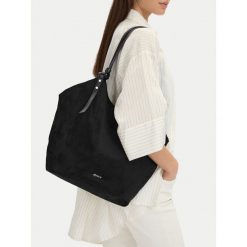 Torebka JENNY. Czarne torebki klasyczne damskie Jenny, bez dodatków. Za 129.99 zł.