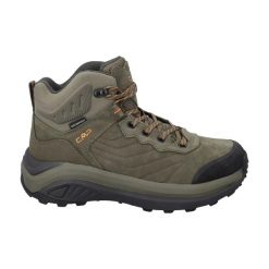 Buty trekkingowe CMP Juukat WP Mid. Zielone obuwie trekkingowe damskie CMP, z materiału, bez zapięcia. Za 401.49 zł.