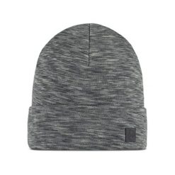 Czapka zimowa z wełny merino heavyweight. Szare czapki damskie Buff, na zimę, bez wzorów, z wełny. Za 129.99 zł.