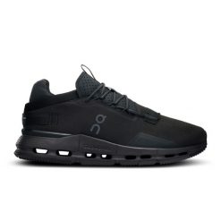 ON CLOUDNOVA 2 All Black Sneakersy damskie. Czarne obuwie sportowe damskie On, bez zapięcia, trekkingowe. Za 598.99 zł.