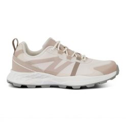 Damskie lekkie buty sportowe Leighton. Białe obuwie trekkingowe damskie Regatta, z materiału, bez zapięcia. Za 200.00 zł.