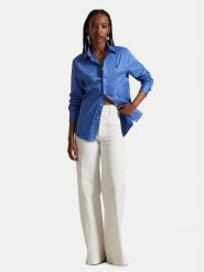 Polo Ralph Lauren Koszula 211A92177011 Niebieski Classic Fit. Niebieskie koszule damskie Polo Ralph Lauren, xs, bez wzorów, z bawełny, bez kołnierzyka, bez ramiączek. Za 689.99 zł.