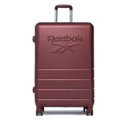 Walizka duża Reebok. Czerwone walizki Reebok, bez wzorów, duże. Za 299.99 zł.