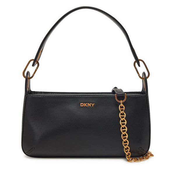 Torebka DKNY. Czarne torebki klasyczne damskie DKNY, bez dodatków. Za 529.99 zł.