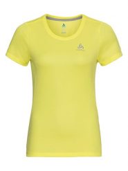 Odlo Koszulka sportowa "F-Dry" w kolorze żółtym rozmiar: S. Żółte koszulki sportowe damskie ODLO, s, bez wzorów, z materiału, bez ramiączek, outdoorowe. Za 149.31 zł.