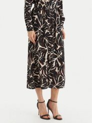 ONLY Spódnica midi Nova 15222223 Czarny Regular Fit. Czarne spódnice damskie Only, l, bez wzorów, z wiskozy, midi. Za 139.99 zł.