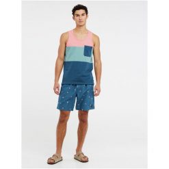 Koszulka męska Protest PRTBLAVAND singlet. Niebieskie kurtki sportowe damskie Protest, na lato, m, bez wzorów, bez kaptura. Za 139.99 zł.