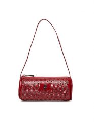 Badura Torebka WEN-05 Czerwony. Czerwone torebki klasyczne damskie Badura, z materiału, bez dodatków. Za 159.99 zł.
