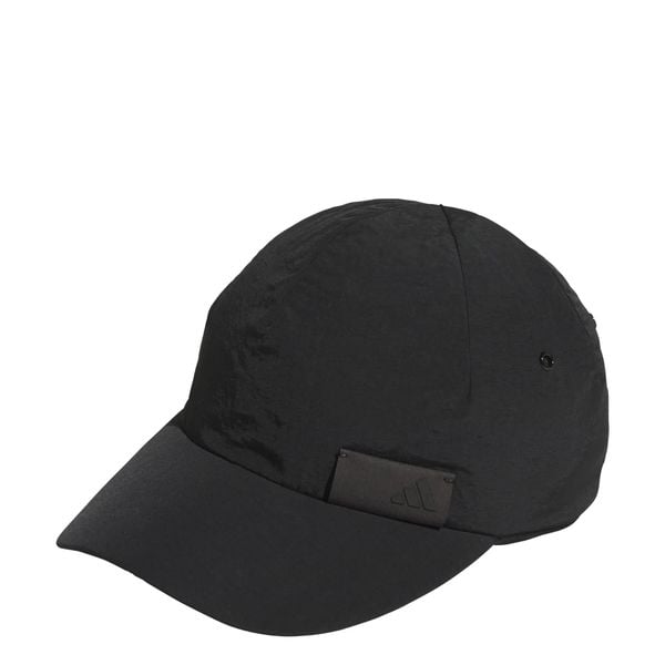 CZAPKA 4NWNL. Czarne czapki damskie Adidas, bez wzorów, z materiału. Za 119.00 zł.