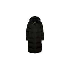 Kurtka parka damska z kapturem Superdry Longline. Czarne kurtki damskie Superdry, na zimę, l, z materiału, z kapturem. Za 782.70 zł.