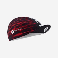 Czapka z daszkiem rowerowa Van Rysel LTD. Niebieskie czapki z daszkiem damskie VAN RYSEL, bez wzorów, z elastanu. Za 44.99 zł.