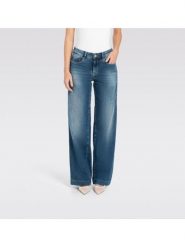 MAC Dżinsy - Rich Palazzo Kobiety niebieski jednolity, 42-34. Niebieskie jeansy damskie MAC. Za 599.95 zł.