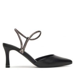Szpilki Lasocki. Czarne szpilki damskie Lasocki, bez wzorów, bez obcasa, na szpilce, bez zapięcia. Za 249.99 zł.